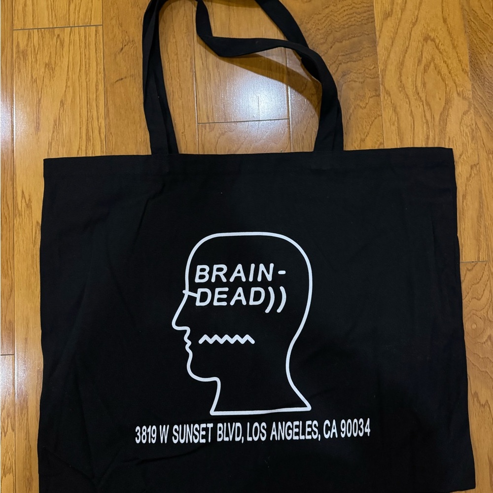 Brain Dead Los Angeles Graphic Tote Bag